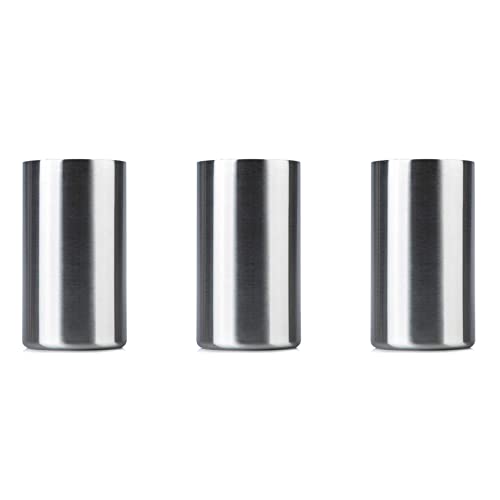 Iyalezirk 3X Insulated - Enfriador de vino con aireador de vino, apto para botellas de vino de 750 ml, mantiene fresco durante horas de acero inoxidable