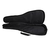 Plecak Ukulele Pogrubiony, Regulowany Pasek na ramię Stylowy Wzór Torba do Noszenia Ukulele Futerał na Instrumenty Strun