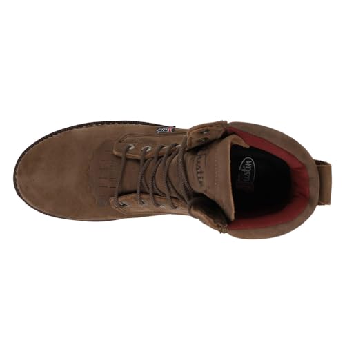 Justin Boots Men's OW458 Rivot 8" Waterproof Work Boot4