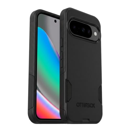 OtterBox Google Pixel 10 & Pixel 10 Pro (Only) - Commuter Series Case - Black - Slim & Tough - Pocket-Friendly - with Port Protection - Non-Retail Packaging