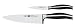 Produktbild Zwilling 30302-000-0 Twin Cuisine Messerset, 2-tlg., Rostfreier Spezialstahl, Zwilling Sonderschmelze, querliegender Vollerl, Kunststoff-Schalen, 420 x 95 mm, schwarz