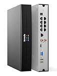 Tenda TN3108-8P NVR Sistema di Sorveglianza 4K, Registratore 8CH PoE, Trasmissione a 250m, H.265+, Plug and Play, HDD (fino a 10TB)/Archiviazione Cloud, Protezione Fulmini 4KV, App Controllo Remoto