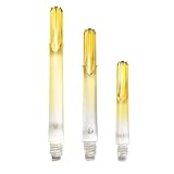 L-Style - L-Shaft Lock Straight N9 TwinColor - Transparent Orange Display Length 190