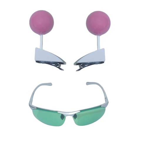 Saiki K Cosplay Hair Clips and Glasses Saiki Kusuo Cosplay Headwear Anime Props