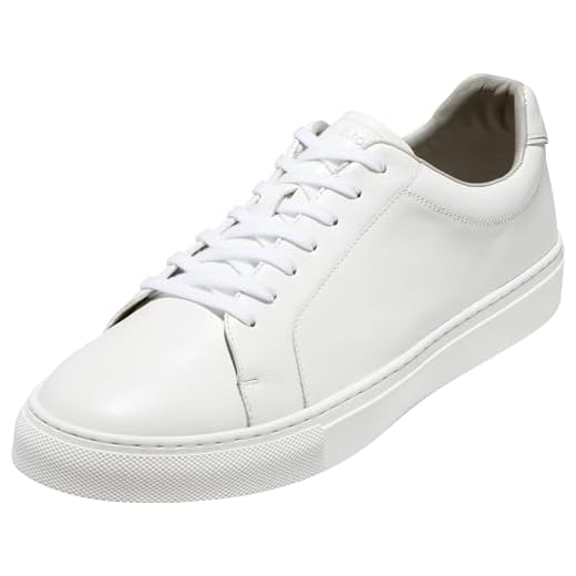 Cole Haan Mens Grand Series Jensen Sneaker, White,10.5