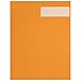 JAM PAPER Shipping Address Labels - Rectangular - 1 1/3 x 4 - Neon Orange - 126/pack