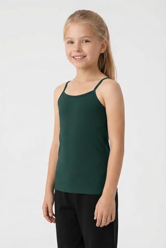 Image of Kurve Girl's Sleeveless Tank Top - Stretch Undershirts Cami Camisole, UV Protective Fabric, Rated UPF 50+ (Made in USA)