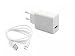 Produktbild ASUS ZenPad 3S 10 (Z500M) Original USB-C Netzteil 18 Watt EU Wallplug weiß inkl. Ladekabel