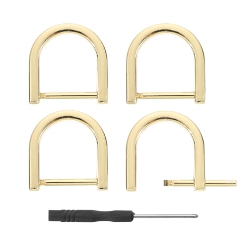 [Facile Da Usare] - Può essere facilmente assemblato e smontato con un piccolo cacciavite (Non Incluso). A differenza di altri ganci per cinturini chiusi, i nostri anelli per cinturini rendono facile cambiare le cinghie senza tagliare il filo di cucitura sul cinturino.