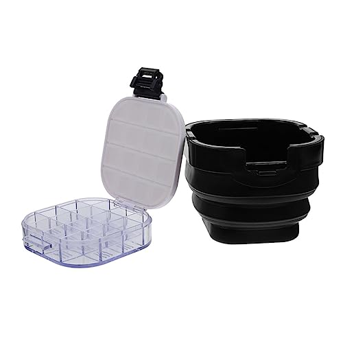 GLSTOY Painting Brush Washer Foldable Drawing Brush Washer Organized Painting Box