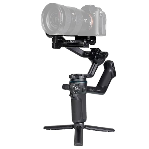 SCORP-C 2Ufficiale Stabilizzatore Fotocamera a 3 assi con AI Tracking 4.0 Pannello Pulsanti Carico Utile di 3.5 kg Riprese Verticali Native Bilanciamento Rapido Controllo bluetooth