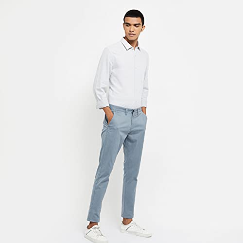 Image of Max Men's Solid Smart Casual Regular Fit Shirt