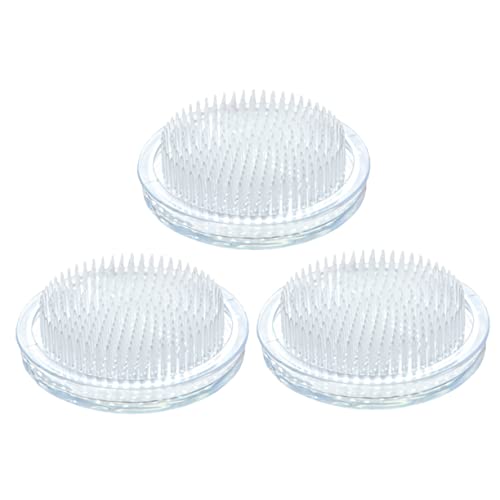 KONTONTY Floral Arrangement Holder 3pcs Plastic Flower Arranger Pin Holder for Home Decor