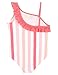 Strawberry Shortcake Big Girls One Piece Bathing Suit UPF 50+ Coral Pink 10-12