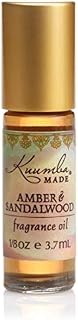 Kuumba Made Amber & Sandalwood Fragrance Oil Roll-On .125 Oz / 3.7 ml