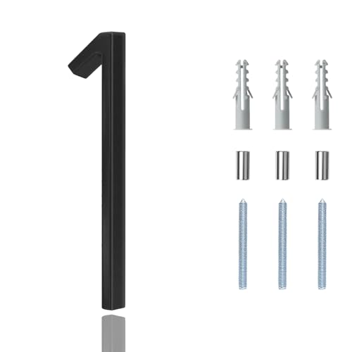 5 Inch Floating House Number for Outside, Modern Address Numbers