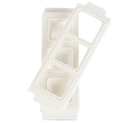 Jumbo Squares 2" Ravioli Molds (2 Pack)- Homemade Filled Pasta Maker by CucinaPro - Used condition - Image 9