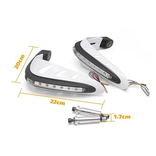 Protecteur poignée moto 22mm haute résistance pour MT10 FZ1 FJR1300