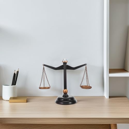 Balance de table rétro en métal cadeau idéal pour décoration de bureau rustique