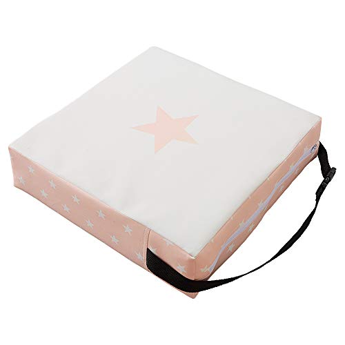 高さ調整クッション 子供用 クッション 3段 ベルト付き (ベージュ)