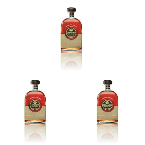 Lepanto P.X. - Brandy de Jerez - 700 ml (Paquete de 3)