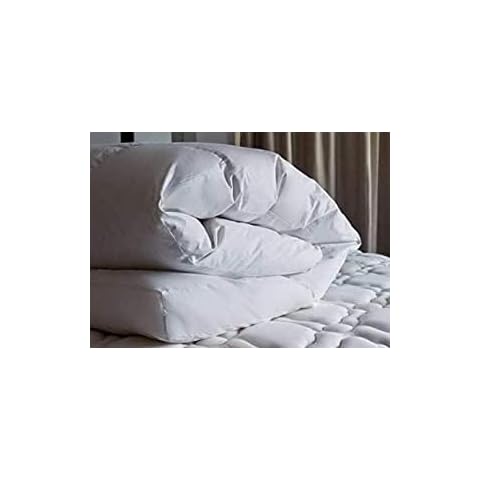 Hotel Quality Light Weight Hollow Fiber Extra Filled Duvet Quilt All season Durable White Duvet OR UK Made Extra Soft Pillows | TOG 10.5 Single, Double, King, Super King (Single) Cover