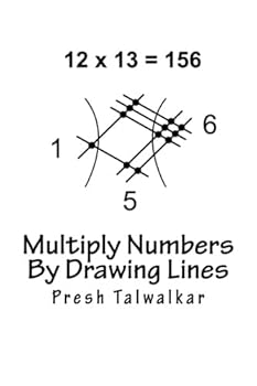 Paperback Multiply Numbers By Drawing Lines Book