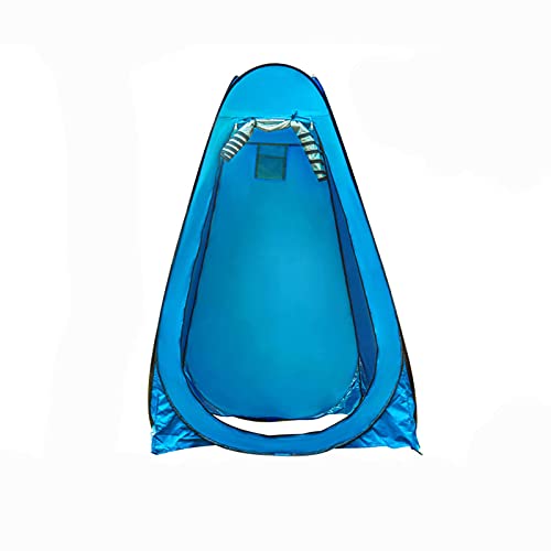 Camping sans gêne avec la tente de douche et toilettes pliables