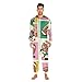 Yuiboo Sports GameUnisex Adults One Piecing Pajamas Funny Costume Party Wear