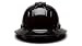 Pyramex Ridgeline Full Brim Hard Hat 4 Point Ratchet Black