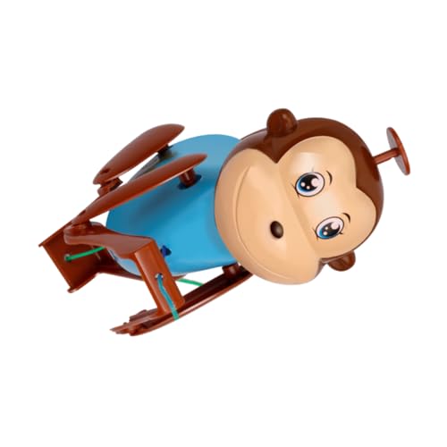 Milisten Pulling Plaything Monkey Climbing Toy Children's Interactive -Activated Plastic Material