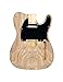 Fistrock DIY Electric Guitar Kit Beginner Kit TL Style 6 String Right Handed Basswood Body with Ash Burl Top Hard Maple Neck Engineered Wood Fretboard Chrome Hardware Build Your Own Guitar.