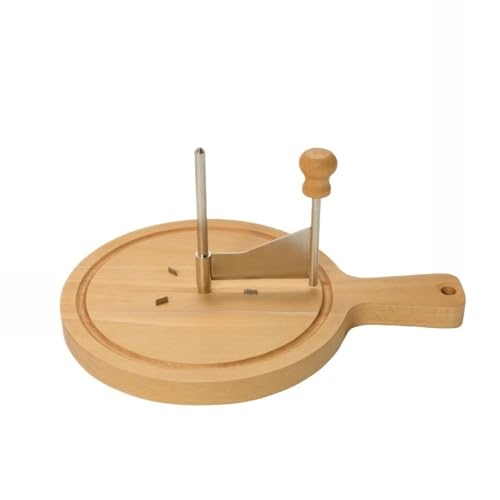 Emidor 木製のチーズカーラー、チーズおろし器、チーズカッターは、ブロックをすりおろすのに使用でき、ホテル、カフェ、デザートショップ、家庭、商業用に適しています。 (蓋がありません,持ち手があります)