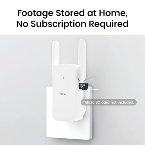 aosu 2K Wireless Doorbell Camera with aosuBase, Battery Powered, 2.4G WiFi - image 3