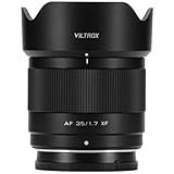 VILTROX 35mm F1.7 Xマウント APS-C 富士Xマウント オートフォーカスレンズ、AF 35mm f/1.7 Xプライムレンズ、大口径、Fuji X-Pro2 X-T3 X-T10 X-T30 X-T200 X-H2 X-T5 X-S20 X-T50用