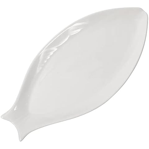 Cabilock Ceramic Fish Platter for Serving Cover