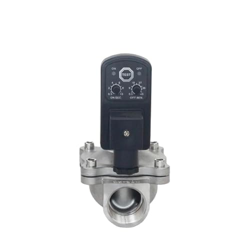 Électrovanne inox 1 1/4 pouce étanchéité Viton 24V DC haute précision - 2