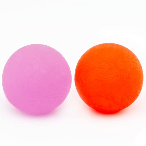 Gel Stress Balls for Kids and Adults (2 Pack), Stress Relief Balls, Hand Exercise Therapy Balls for Anxiety Fidget, Tension
