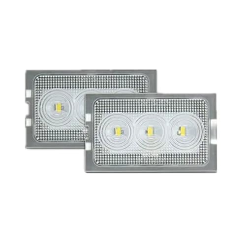 Luces matrícula coche LED blanca para Land Rover Discovery 4 3 y Freelander 2