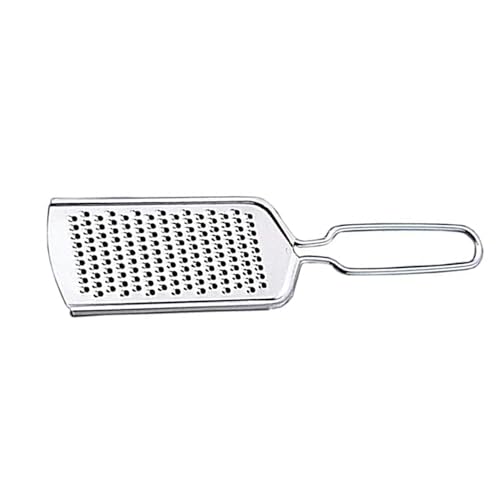 Image of GLANS Stainless Steel Cheese Ginger Grater Carrot Vegetables and Coconut (Silver)