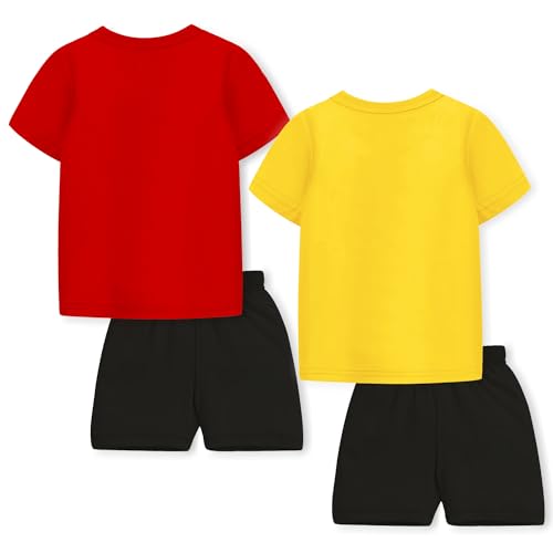 Image of Trampoline Boys Pack of 2 Printed T-shirt With Shorts