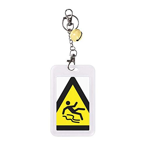 Funda protectora de tarjeta para uso diario con insignia de advertencia