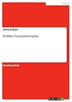 Hobbes Staatsphilosophie 3640882067 Book Cover