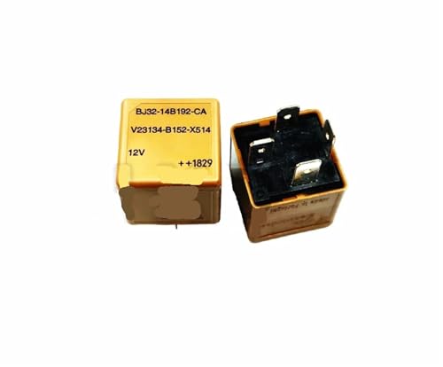 Relais automobile 4 broches charge lourde 40A V23134B152X514 tension stable
