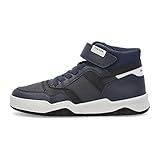 Geox Jungen J Perth Boy Sneakers, Navy Lt Grey, 41 EU
