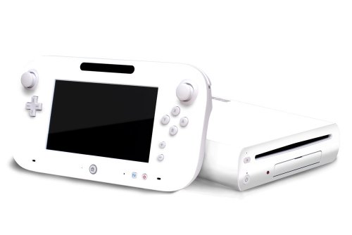 System Skins 019-WII-U WHITE Winter White Vinyl Decal Faceplate Mod Skin Kit By System Skins - Compatible With Nintendo Wii U Console cover
