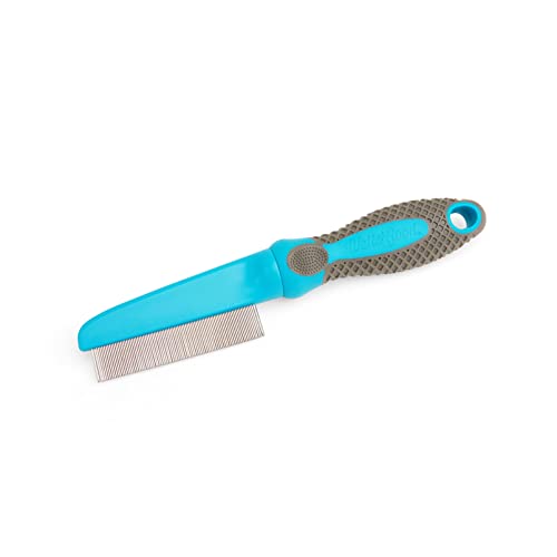 Petco Brand Well & Good Prostyle DualRow Flea Comb for Dogs Star