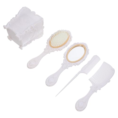 Pinceaux et peigne anti-statique Hohopeti blanc plastique pour coiffure femmes et hommes