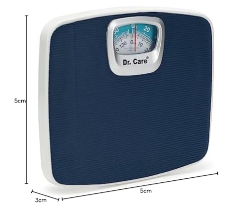 Dr. Care Mechanical Weighing Scale, Accurate and Reliable Weight Measurement upto 130 kg Maximum weight capacity Bloue Color Blue - Image 10 thumbnail