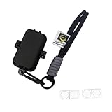 Oshhni Billardkreide-Aufbewahrungsbox, Kreidespitzenetui, Snooker- und Billardzubehör, Queue-Kreidehalter für Spieler, Schwarz